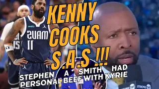 Kenny Smith calls out Stephen A Smith's HATE for Kyrie Irving