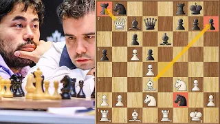 A Clash Of Speed Demons || Hikaru vs Nepo || Round 7 || FIDE Candidates (2024)