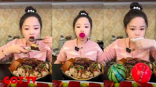 [Newest_XiaoYu Mukbang ASMR] MUKBANG SATISFYING.중국 음식 먹기 .Mukbang Chinese Food. N03_27102022-2