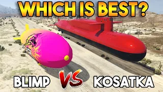 GTA 5 ONLINE : KOSATKA VS BLIMP (WHICH IS BEST?)