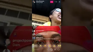 La Capone blood sister exposes rondo and cdai for hanging with booty bandit king lil jay on 39th