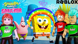 Los Polo en BOB ESPONJA SIMULATOR de ROBLOX!!