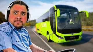 FLIXBUS IM SEE VERSENKT!!! | Fernbus Simulator LIVE 🔴