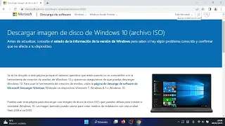 Instalar Windows 10 1507 desde chrome