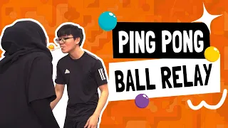 PING PONG BALL RELAY - Most Fantastic Pong Game Ever | FunEmpire Games