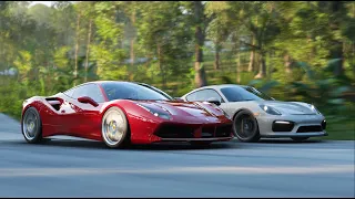 488 VS GT4 at Thompson Speedway - Xtreme Xperience