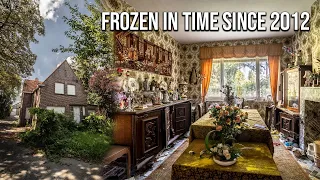 Frozen in time since 2012 | Abandoned time-capsule house in Belgium