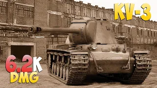 KV-3 - 6 Kills 6.2K DMG - Elementary! - World Of Tanks