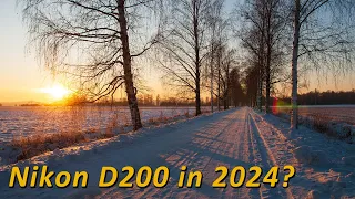 Epic Winter Photography with Nikon D200 in 2024!