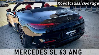 POLSKA PREMIERA! Prezentacja MERCEDES SL 63 AMG 2022 | Koval Classic Garage