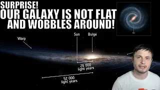 Surprise! Our Galaxy Is Not Flat And Is Also Wobbling Fast!