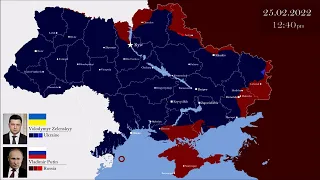 Russian invasion of Ukraine, first days