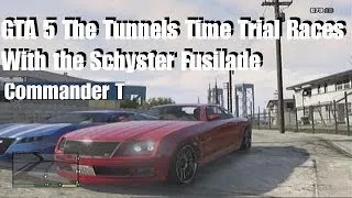 GTA 5 "The Tunnels" Time Trial Races, Schyster Fusilade ( GTA V ) 2m 52s 17 with commentary