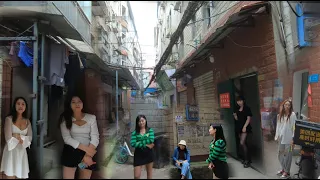 大学城边竟然还有棚户区房租很便宜底层生活真相震惊Street life in unfinished buildings in urban villages