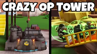 NEW CRAZY OP MERCENARY BASE TOWER in Roblox Tower Defense Simulator (TDS)