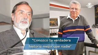 "No es una amenaza, es un aviso", dice Alazraki a Epigmenio Ibarra