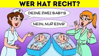 Diese 8 Rätsel fordern dich heraus, nutze dein Gehirn - es sind Rätsel mit Antworten