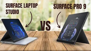 Surface Pro 9 vs Surface Laptop Studio | Clash of Innovation!