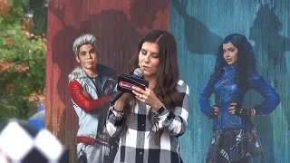 Descendants Fan Event intro and trivia at Downtown Disney