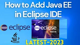 Install Java EE in Eclipse IDE [2023] |Java EE Missing in Eclipse |Servlet & JSP Setup for Beginners