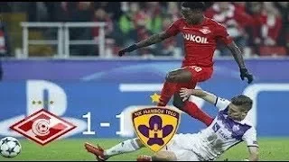 Spartak Moscow vs NK Maribor 1 1 All Goals and Highlights UEFA Champions League