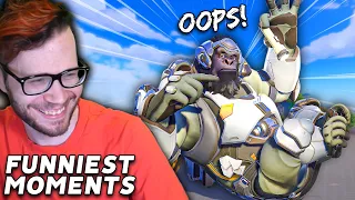 Reacting to YOUR Funniest Overwatch 2 Moments