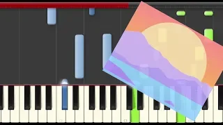Surfaces  Take It Easy  Piano Cover Midi tutorial Sheet app  Karaoke