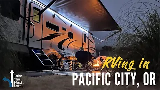 RVing in Pacific City Oregon