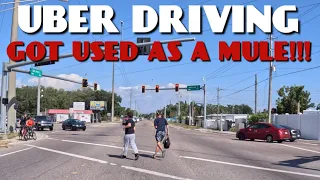 Uber Driving In Bradenton Florida ~ Passenger Used Me To Deliver Substances 😟