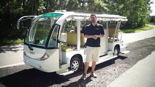11 Passenger Wheelchair ADA Electric Shuttle From Moto Electric Vehicles