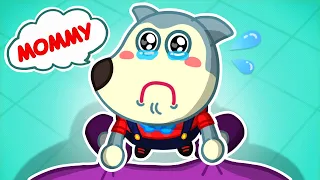 Mommy, Don't Leave Me Song | Don't Feel Lonely 😭 Funny Kids Songs 🎶 Woa Baby Songs