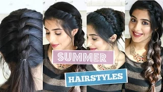 4 Cute Summer Hairstyles | Jaisa