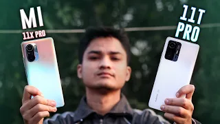 Xiaomi 11T Pro vs Mi 11X Pro COMPARISON, CAMERA TEST 👀 Xiaomi 11T Pro Review In Hindi