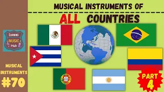 MUSICAL INSTRUMENTS OF ALL COUNTRIES (Part 4) | LESSON #70 |  LEARNING MUSIC HUB