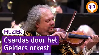 Czardas door het Gelders Orkest, Roby Lakatos en Dimiter Tchernookov (concertmeester)