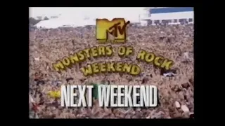 MTV Monsters Of Rock Weekend Promo (1990)