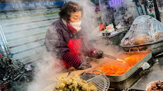 80-year-old Grandmother's Tteokbokki, Sundae [Korean Street Food]