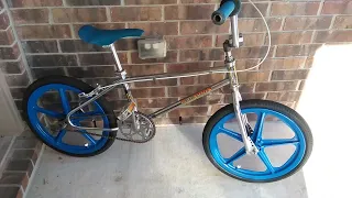 1984 mongoose expert rad movie bmx, cru Jones bike build