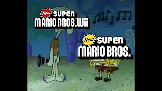 Squidward wrong notes but New Super Mario Bros Castle Theme