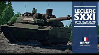 War Thunder | 12 Kill In The Japan (Leclerc SXXI)