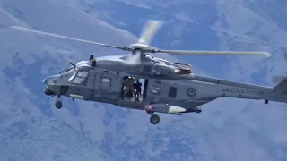 NH90 RNZAF Helicopter Display.