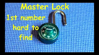 (198) Recover your lost Master Lock combination code when it's playing "hard to get"