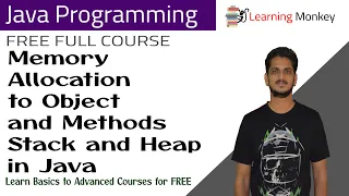 Memory Allocation to Object and Methods   Stack and Heap in Java || Lesson 34 || Java Programming ||