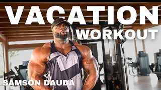 Arms & shoulders workout in Crete | Samson Dauda