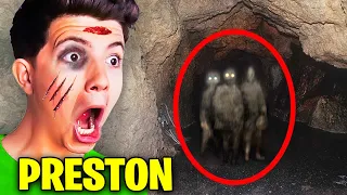 7 SCARIEST PLACES Found By YouTubers! (Preston, Unspeakable & PrestonPlayz)