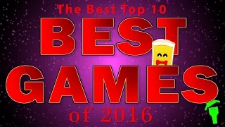 Top 10 Best Games of 2016