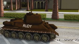 T-34 85 Rudy 102 - GTA San Andreas 1440p / 2,7K _REVIEW