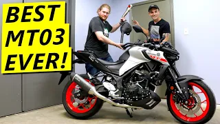 Yamaha MT03 FULL EXHAUST! Is it worth it?