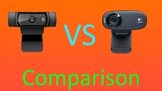 Logitech C920 VS Logitech C310 Webcam Comparison [OLD]