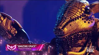 Armadillo Performs "Amazing Grace" By Traditional | Masked Singer | S7 E6